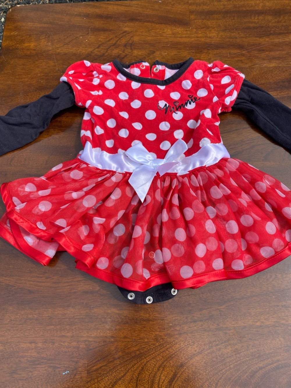 Disney Red and White Polka Dot Minnie Dress